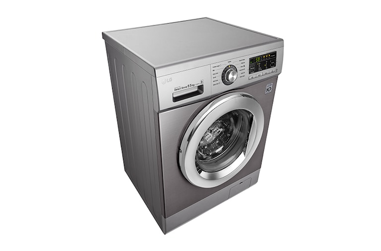 LG Lavarropas Carga Frontal 8,5Kg   Velocidad de Centrifugado 1200RPM, F1389TD, thumbnail 6